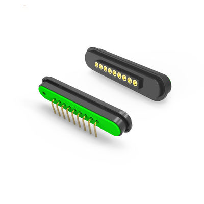 9 Pin Magnetic Connectors 5A PCB Magnetic Connector Black Male and Female