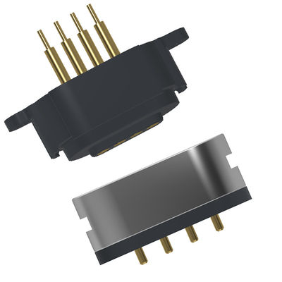 2.0mm Pitch Magnetic Power Connector DIP Male Female Connectors 4 Pin With N52 Magnet