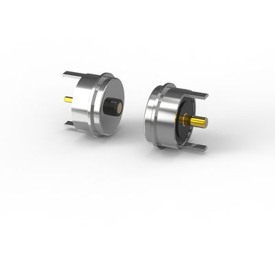 Black Round Magnetic Connector 12V 5A High Current Magnetic Connector For Humidifier